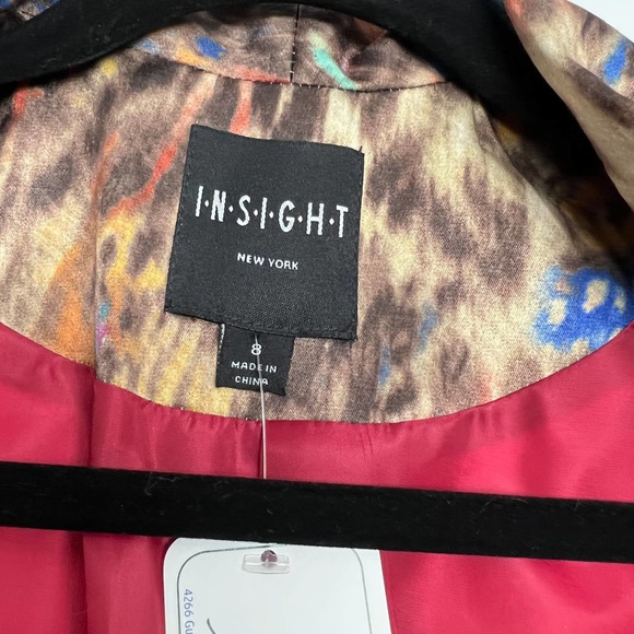 Insight Multicolor Animal Print Blazer - Picture 4 of 10